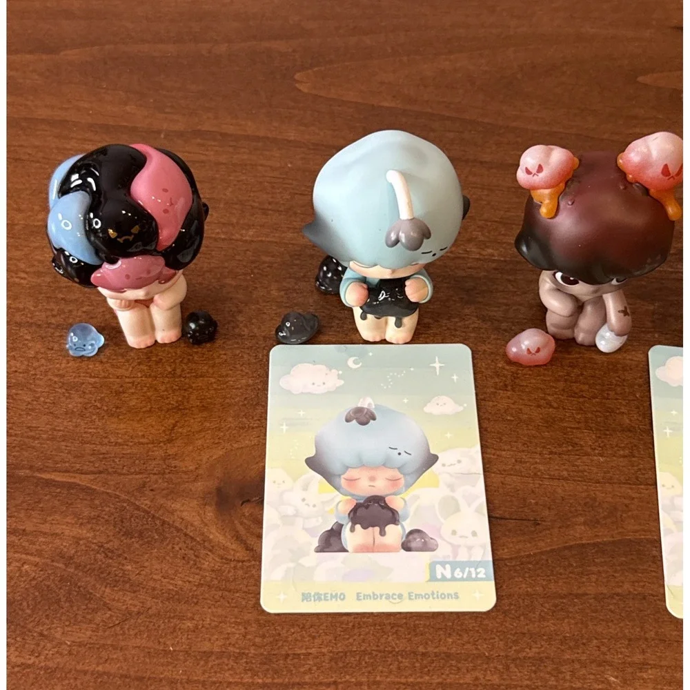 Pop Mart Dimoo By Your Side Series Figure Lot Don't Overthink Be Afraid Startled